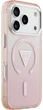 Чохол Guess IML Gradient Triangle Logo MagSafe для iPhone 17 Pro розовий (GUE004852) - зображення 4
