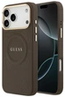 Чохол Guess Peony Hot Stamp MagSafe do iPhone 17 Pro Max Brown (GUE004960) - зображення 1