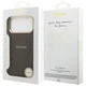 Чохол Guess Peony Hot Stamp MagSafe do iPhone 17 Pro Max Brown (GUE004960) - зображення 8