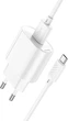 Сетевое зарядное устройство с кабелем Hoco C109A (10.5W) Fighter single port charger set (Micro) White - изображение 6