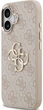 Чохол Guess 4G Big 4G Classic Logo для iPhone 17 рожево-золотий (GUE004752) - зображення 2