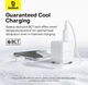 Мережевий зарядний пристрій Baseus Palm Fast Charger 1C 20W EU Moon White (P10111602213-00) - зображення 13