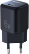 Мережевий зарядний пристрій Baseus PicoGo GaN Fast Charger 1C 45W EU Cosmic Black (P10176800123-00) - зображення 3