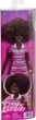 Лялька Барбі Модниця у рожево-зеленій смугастій сукні Barbie Fashionistas Pink and Green Striped Collared Dress 247 (JJN60) (JJN60) - зображення 2