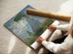 Постер Женщина с зонтиком, Клод Моне, Claude Monet, Woman with Parasol, A3 37×30 см (id6894) - изображение 3