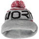 Шапка Favorite Pompon Hat 56 Gray Black Logo - изображение 5