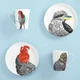 Кухоль для чаю Maxwell Williams Cockatoo MARINI FERLAZZO, фарфор, 12,5 х 9 х 11,5 см, 460 мл - зображення 3