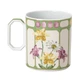 Кружка с ручкой 0,39 л Королевская мухоловка в зеленой рамке, IDYLLIA Swarovski x Rosenthal - изображение 2