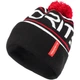 Шапка Favorite Pompon Hat 56 Black White Logo - зображення 1