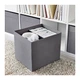 Коробка ikea DRÖNA ДРЕНА 104.439.74 темно-сірий 33x38x33 см - зображення 2