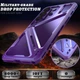 Чехол Metal Bamper Luphie Design для Samsung Galaxy S26 Ultra / CD Pattern на камеру / защитная пленка Ceramics Full Coverage purple - изображение 4