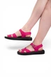 Босоножки женские Fashion малиновые 347984_39 (25.5 см) - изображение 8