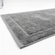 Полотенце махровое для ног Elegante EL 650 г/м² 50x70 см Серое - изображение 3