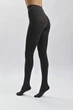 Колготки 300 Den женские хлопковые Elegante Cotton 300/1 "Рубчик" 2 Grafit (4823121006548) - изображение 2