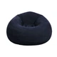 Надувное кресло-пуф Inflatable Sofa / Надувное кресло-мешок 110×110×85 см Темно-синий - зображення 1
