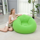 Надувное кресло-мешок 110×110×85 смI nflatable Sofa / Зеленый - изображение 1