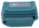 Адаптер переходник (ЗУ) USB/Type-C 14,4В/18В с фонариком для аккумулятора Makita BL1830, шур909 - изображение 1