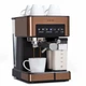 Кофеварка KLARSTEIN Arabica Comfort сенсорная панель 1350 Вт 20 бар 1,8 л Бронзовая (10041524) - зображення 1