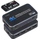 Комутатор відеосигналу на 4 HDMI порти OEM HVS-04, з підтримкою 4К та оптичного аудіо ARC, чотириканальний світч, Чорний - зображення 1