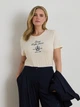 Футболка женская Ralph Lauren 241867156 M Молочная (1159862117) - изображение 1