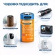 Акумулятор Quantum CR123 3.6V 900mAh Li-ion USB 1 шт 16×34 мм – перезаряджуваний літій-іонний елемент живлення - зображення 4