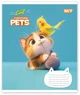 Набор тетрадей ученических Yes Cat and Pets А5 12 листов в косую линию 25 шт (768702) - изображение 2