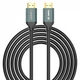 Кабель Earldom ET-W30 HDMI 2.1 to HDMI 8K Ultra HD 60Hz 3D, HDCP, HDR 3m Black (HD-000004) - изображение 1
