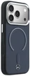 Чехол Mercedes Leather 3D MagSafe для iPhone 17 Pro Синій(Mer008804) - зображення 4