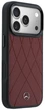 Чехол Mercedes Leather with Crossed Lines MagSafe для iPhone 17 Pro Max Red (Mer008808) - зображення 4