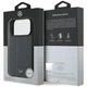 Чехол Mercedes Leather Laurel Leaves Stripes MagSafe для iPhone 17 Pro Синій (Mer008553) - зображення 8