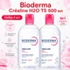 Набор мицеллярный лосьон для лица Bioderma Crealine H2O TS Eau Micellaire Demaquillante 500 мл 2 шт - изображение 1