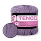Пряжа с тенселом и пайетками Candy-Yarn Tencel, Лаванда №108 хлопок с тенселом, пряжа для летних изделий - изображение 1