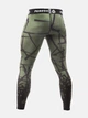Компрессионные штаны Rival MMA Leggings Riffle Green L Цвет Зеленый (501292-448-L) - изображение 3