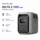 Зарядна станція EcoFlow DELTA 3 1500 (Авіа) 1536 Вт·ч 3600 Вт LiFePO4 (EFDELTA1500-EU-AV) - зображення 9