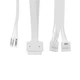 Корпус для компьютера 2E Credo Slim V90W-400 Desktop mini-ITX/micro-ATX БП 400 Вт Белый (2E-V90W-400) - изображение 10