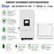 Комплект автономного энергоснабжения Deye SUN-12K-SG05LP3-EU 12kW + Pytes V12 11.78kWh White - изображение 2