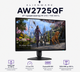 Монітор 27" Dell AW2725QF 3840x2160 180Hz IPS HDMI USB VESA Чорний (210-BNHT) - зображення 8