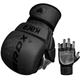 Рукавиці для ММА RDX F6 KARA Matte Black Plus S/M - изображение 2