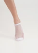 Жіночі короткі сітчасті шкарпетки Giulia WS1 AIR PA 002 one size White-bianco, літні дихаючі шкарпетки, білі, в сітку - зображення 3