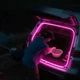 LED підсвітка багажника авто Bodasan 4 м Атмосферна стрічка для авто Рожева (Z-08) - зображення 2