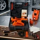 Домкрат 5 тонн 4 в 1 фотоэлектрический гидравлический С 12 В с насосом lifting jack / Гидравлический домкрат / Электродомкрат автомобильный - изображение 3