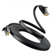 Патч-корд Ugreen Cat 6 U/UTP Lan Flat Cable 1m (Black) (UGR-50173) - изображение 3
