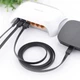 Патч-корд Ugreen Cat 6 U/UTP Lan Flat Cable 1m (Black) (UGR-50173) - изображение 4