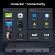 Мультипортовий USB-C адаптер UGREEN Revodok 9-в-1 Gray (HDMI 4K/60Hz, RJ45, PD 100W, SD/TF) - зображення 8