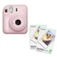 Бокс №2 Фотокамера Fujifilm Instax Mini 12 Blossom Pink + фотобумага 2х20 (16806107_set) - изображение 1