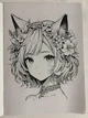 Розмальовка антистрес Cute Cat Girl 20 сторінок - зображення 2