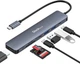 USB-C хаб 7 в 1 HDMI 4K, PD 100W і кардридер dockteck - изображение 1
