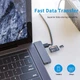 USB-C хаб 7 в 1 для iPad Pro/Air с HDMI 4K и PD 60W - изображение 5
