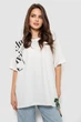 Футболка AGER XXXL-4XL Молочный 244R5006-5 - изображение 1