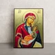Икона Пресвятой Богородицы Утоли моя печали 14 × 19 см - изображение 1